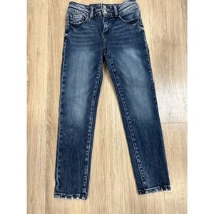 BKE Youth Mid-Rise Ankle Skinny Stretch dark wash Jean style# PBK318A Size 16
